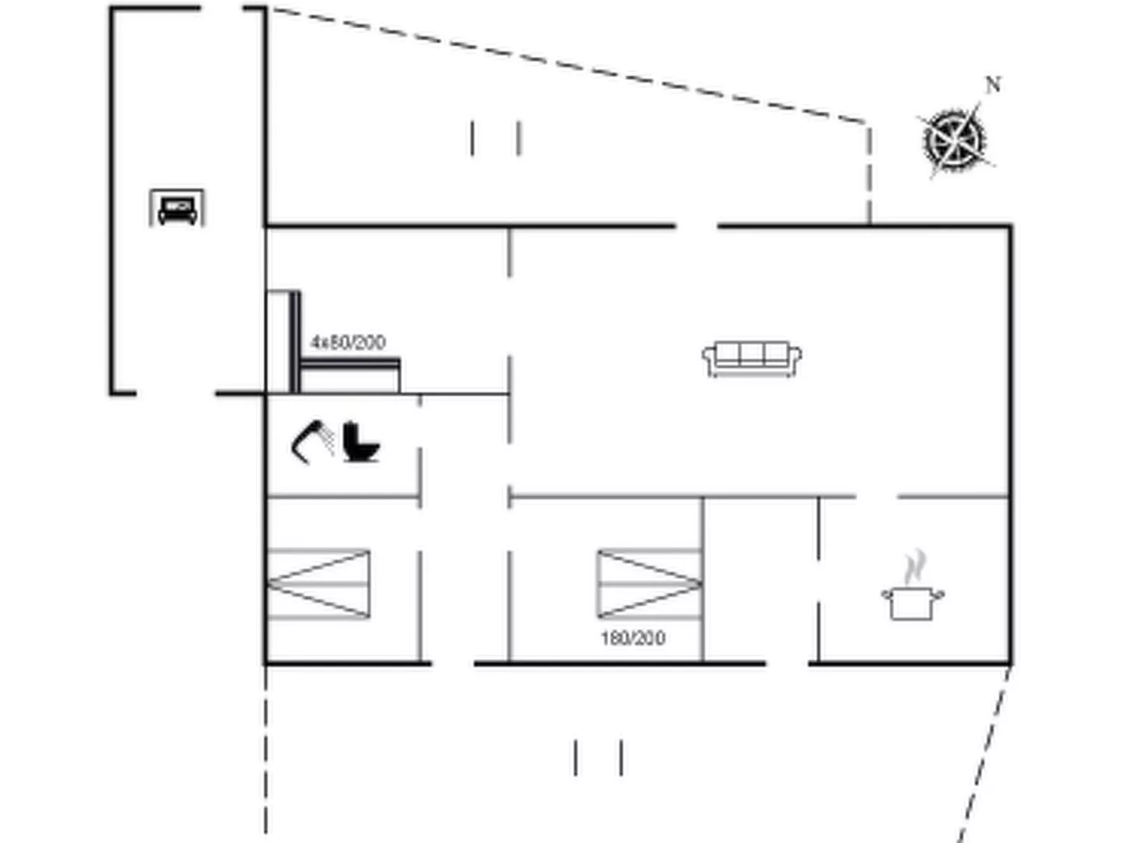 "Fridolina" - 200m from the sea-Inside