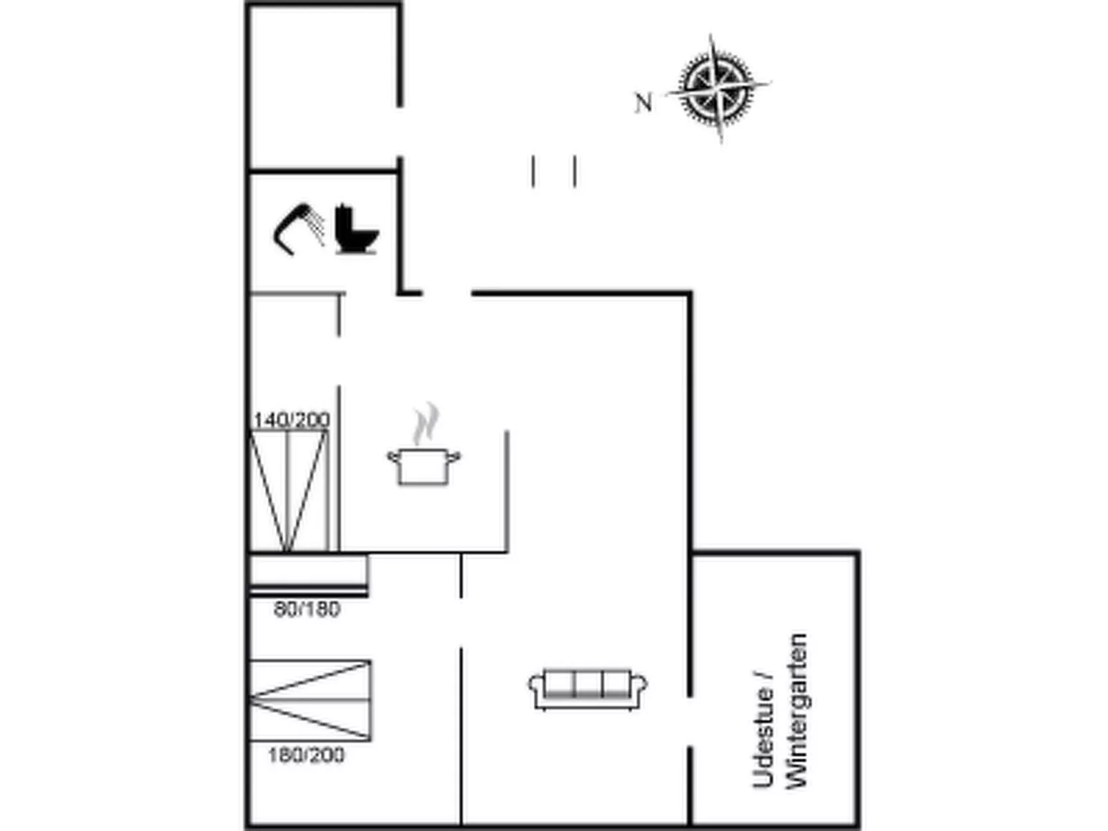 "Annamie" - 650m from the sea-Inside