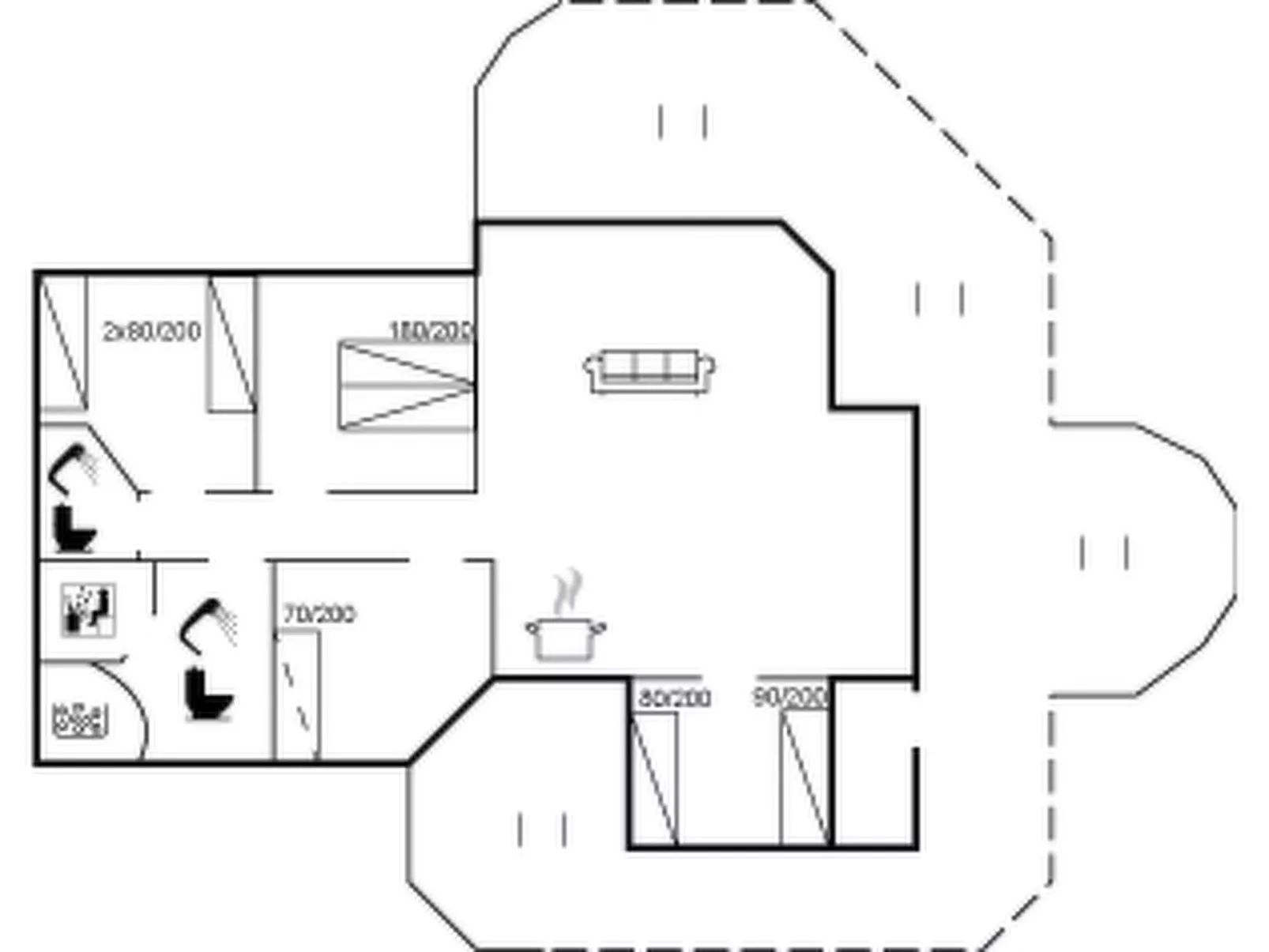 "Nafne" - 500m from the sea-Inside