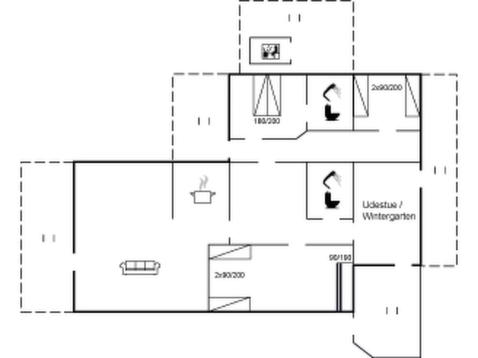 "Hilmer" - 250m from the sea-Inside
