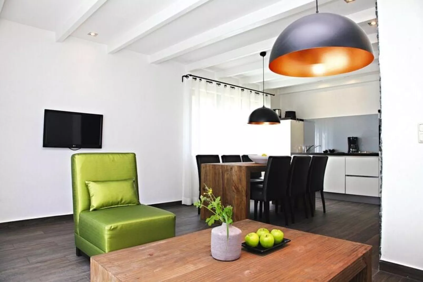 Doppelhaushälfte Typ 2 55 qm-Living room