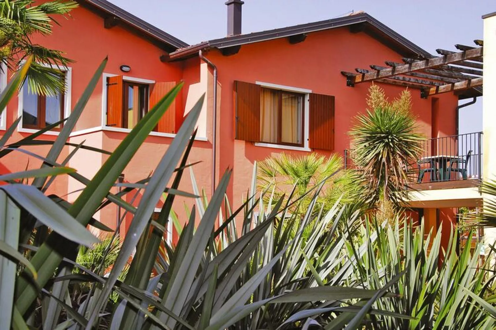Residence Eden, Peschiera-trilo-Außenbereich Sommer