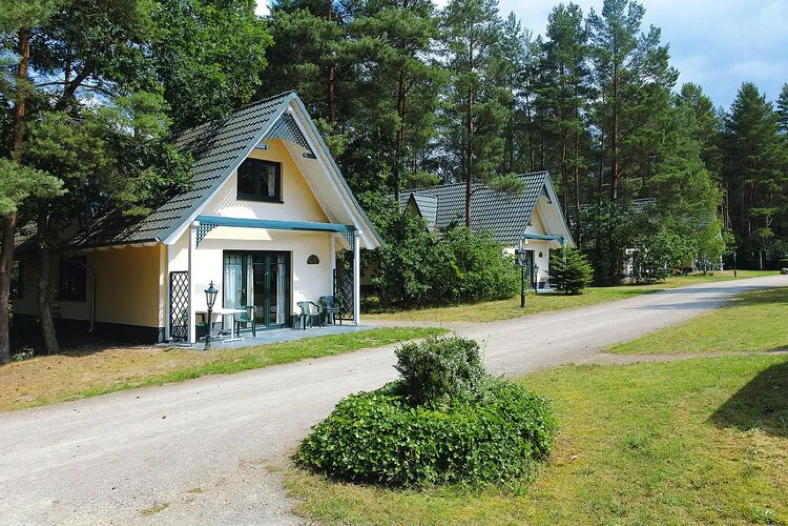 Doppelhaushälfte Typ 2 55 qm-Exterior summer