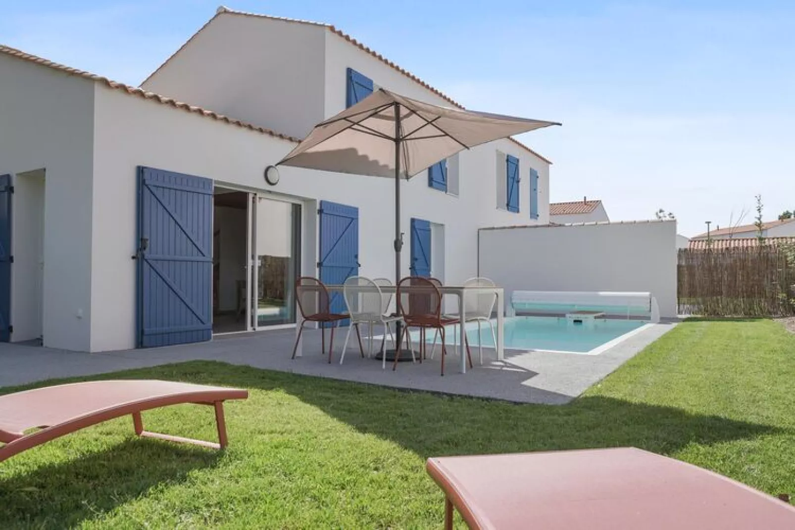 Residence Les Villas d'Olonne Les Sables d'Olonne   Maison 6 Standard 3 chambes - duplex - piscine individuelle-Exterior summer