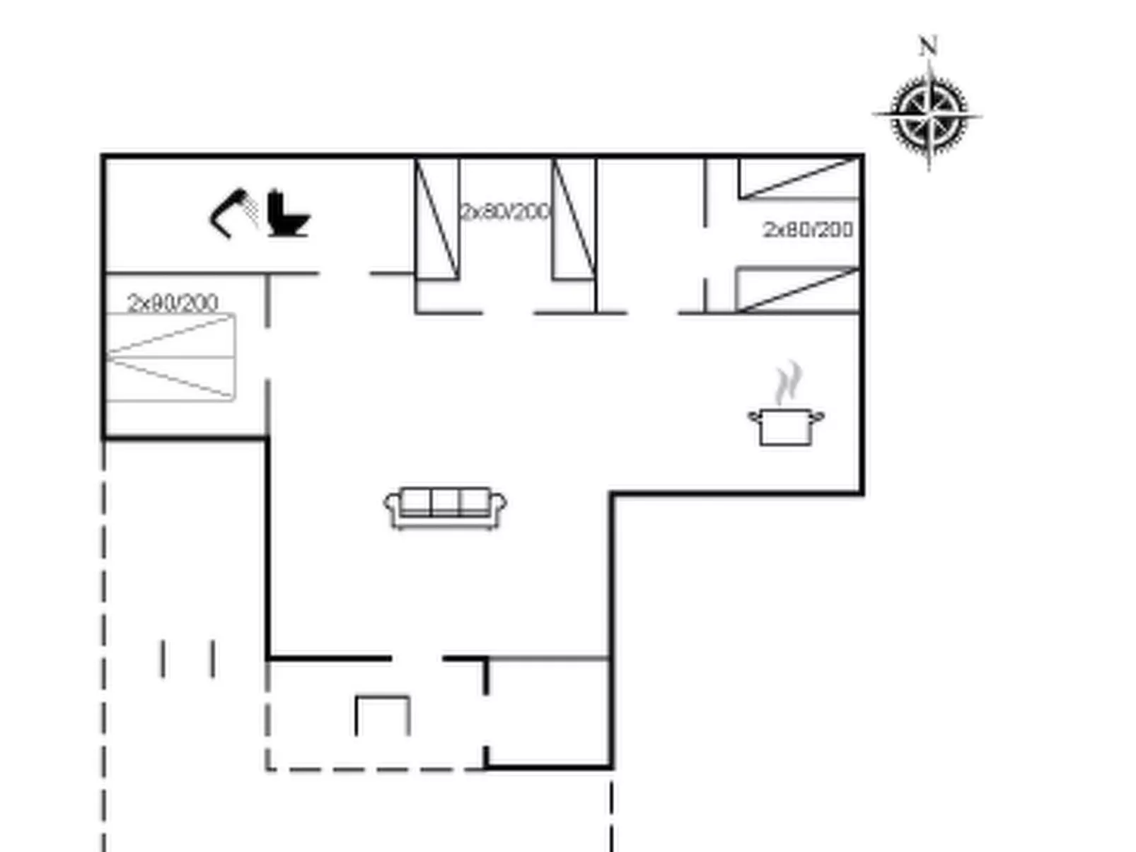 "Any" - 11km from the sea-Inside