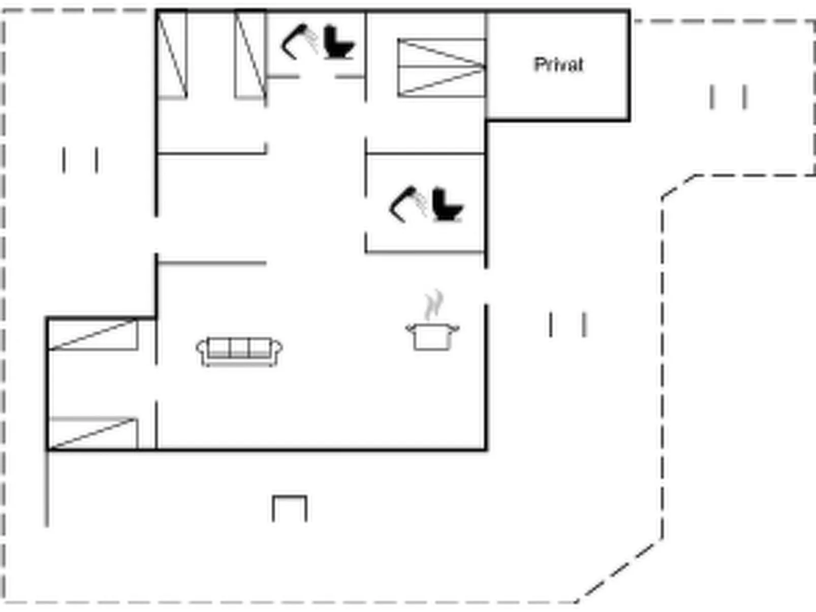 "Stacey" - 800m from the sea-Inside