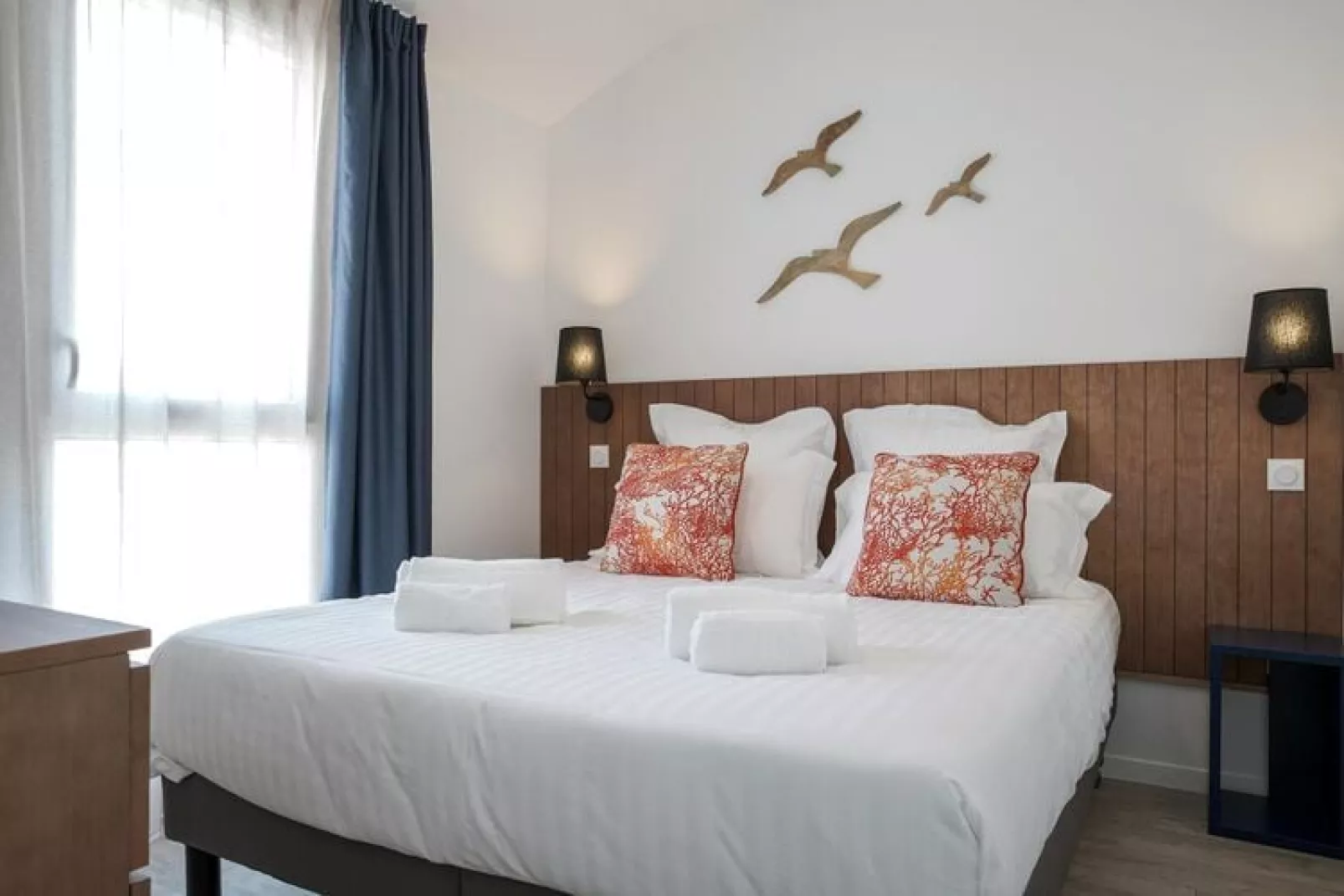 Residence Les Villas d'Olonne Les Sables d'Olonne   Maison 6 Standard 3 chambes - duplex - piscine individuelle-Bedroom