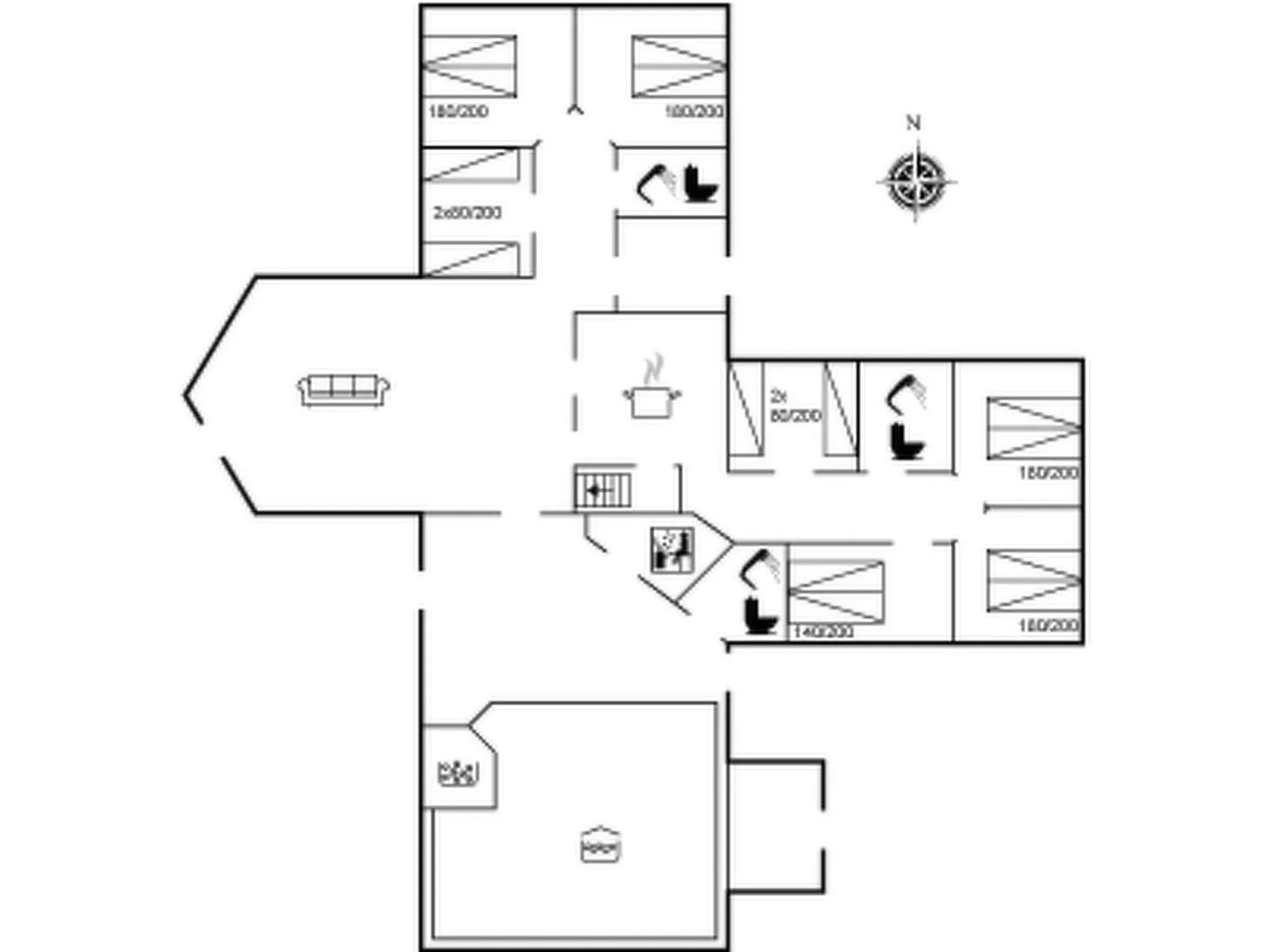 "Berenika" - 500m from the sea-Inside