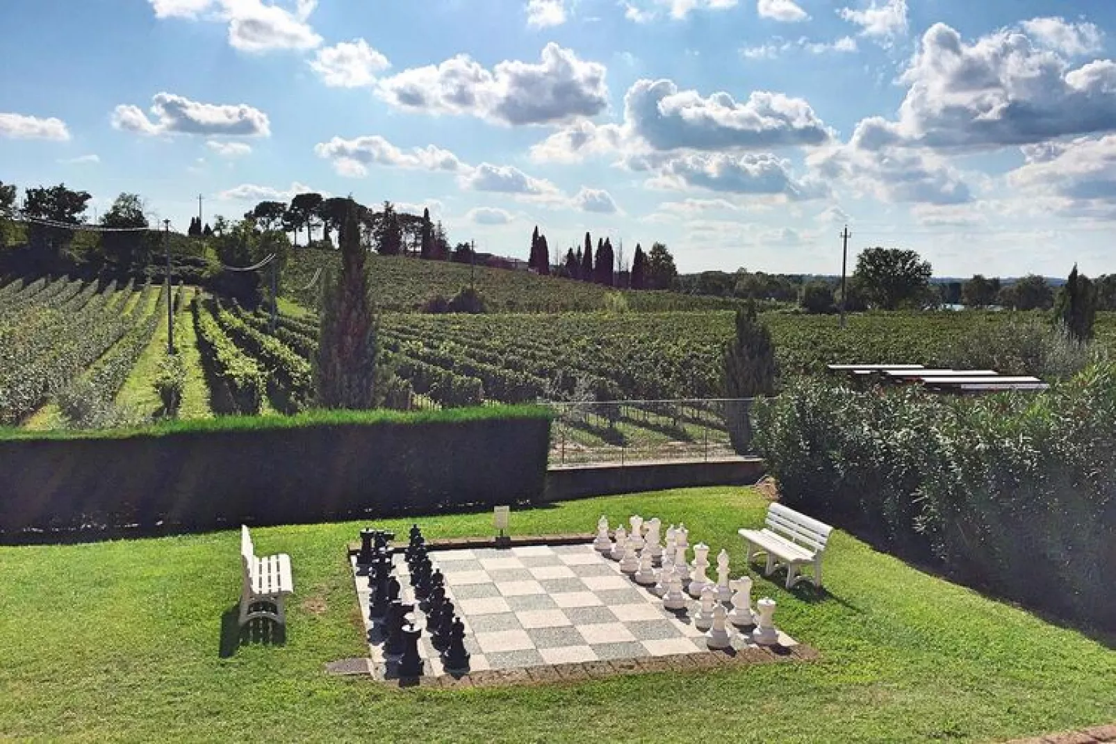 Residence La Bertoletta, Peschiera-bilo-Garten Sommer