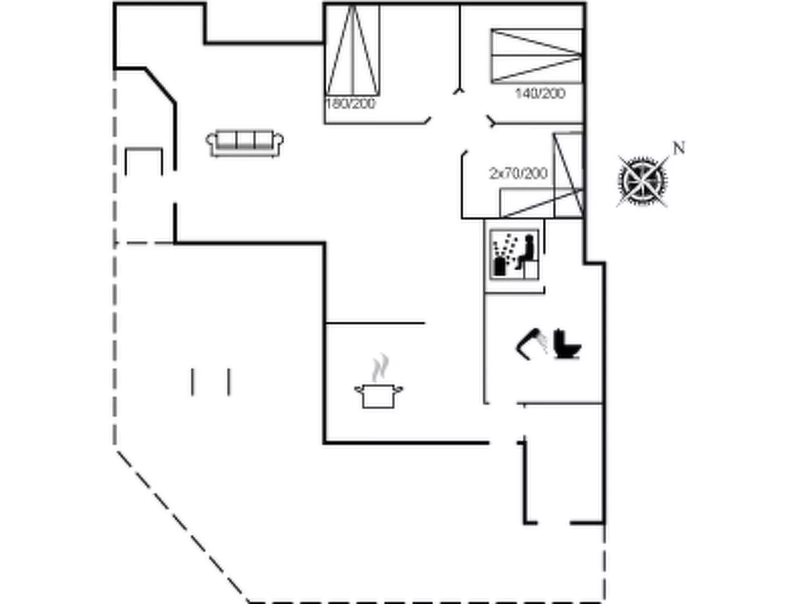 "Eljena" - 600m from the sea-Inside
