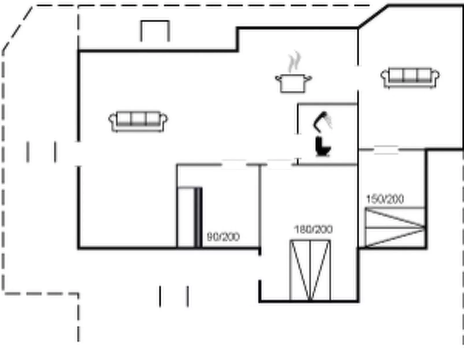 "Benda" - 348m from the sea-Inside