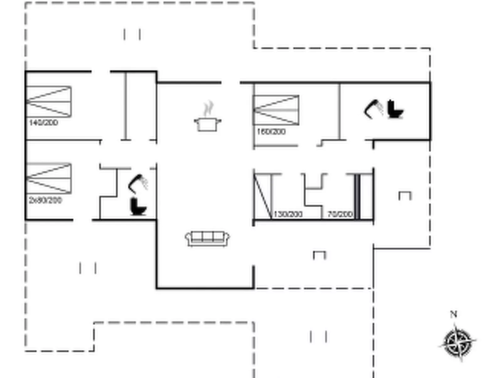 "Resi" - 400m from the sea-Inside
