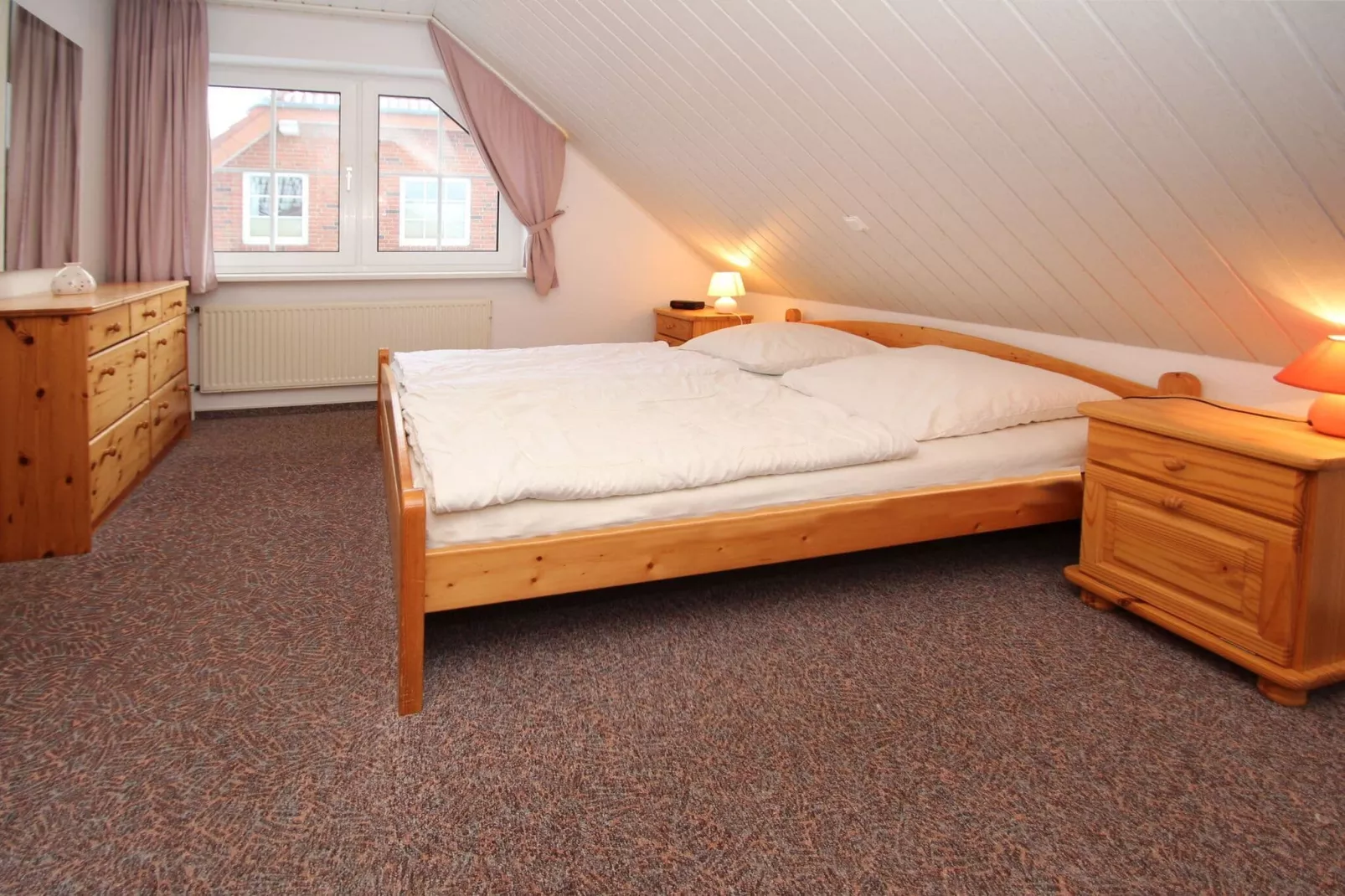 Doppelhaushälfte Friesenglück Neßmersiel-Bedroom