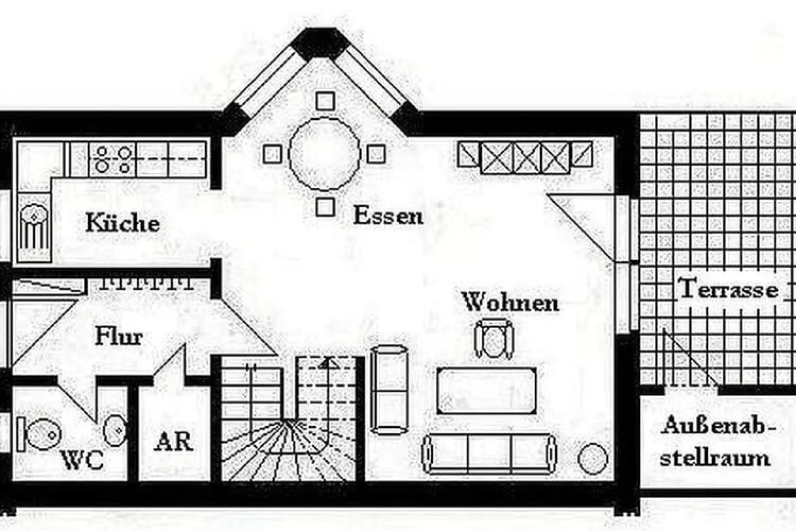 Doppelhaushälfte Friesenglück Neßmersiel-Floor plan