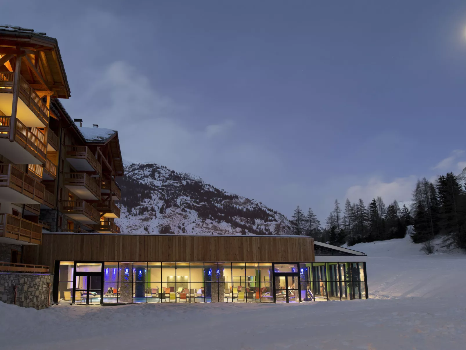 CGH Rés&Spa Chalets de Flambeau-Draußen