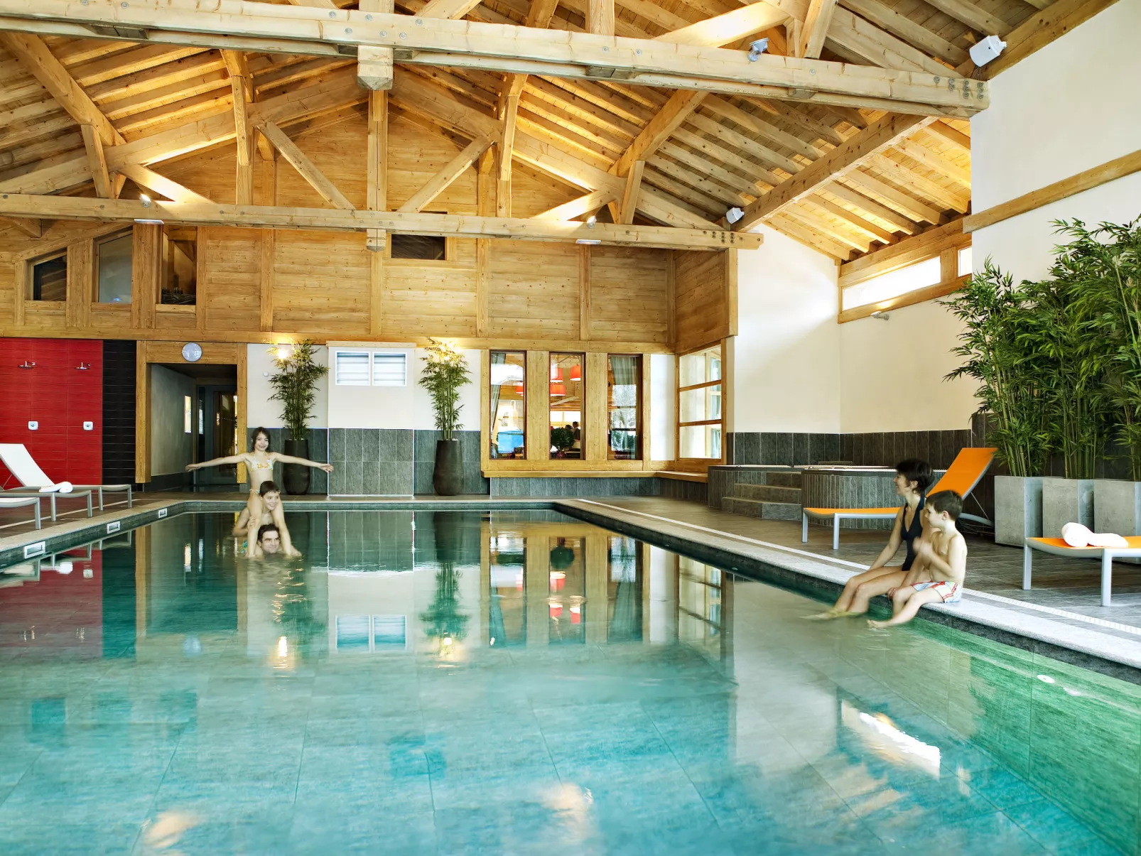 CGH Rés&Spa La Reine des Prés-Drinnen