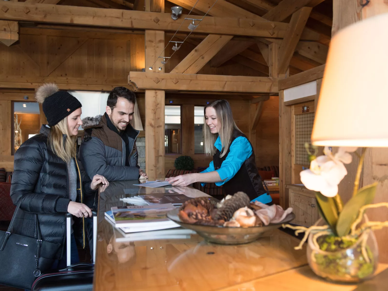 CGH Rés&Spa Chalets du Jouvence-Drinnen
