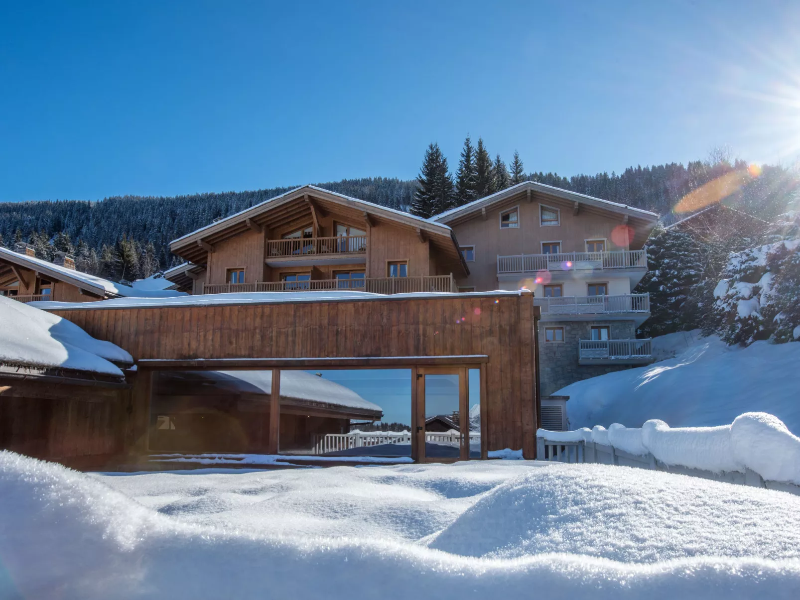 CGH Rés&Spa Chalets du Jouvence-Draußen