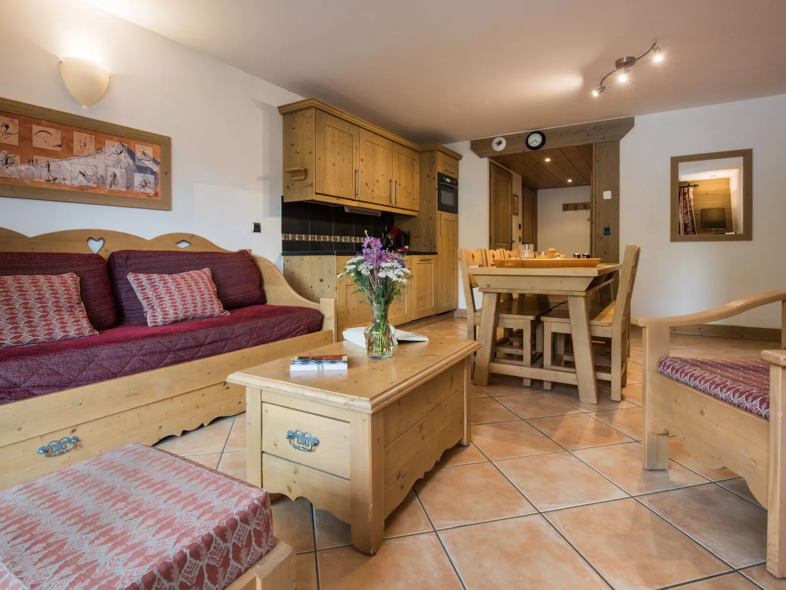 La Ferme du Val Claret-Inside