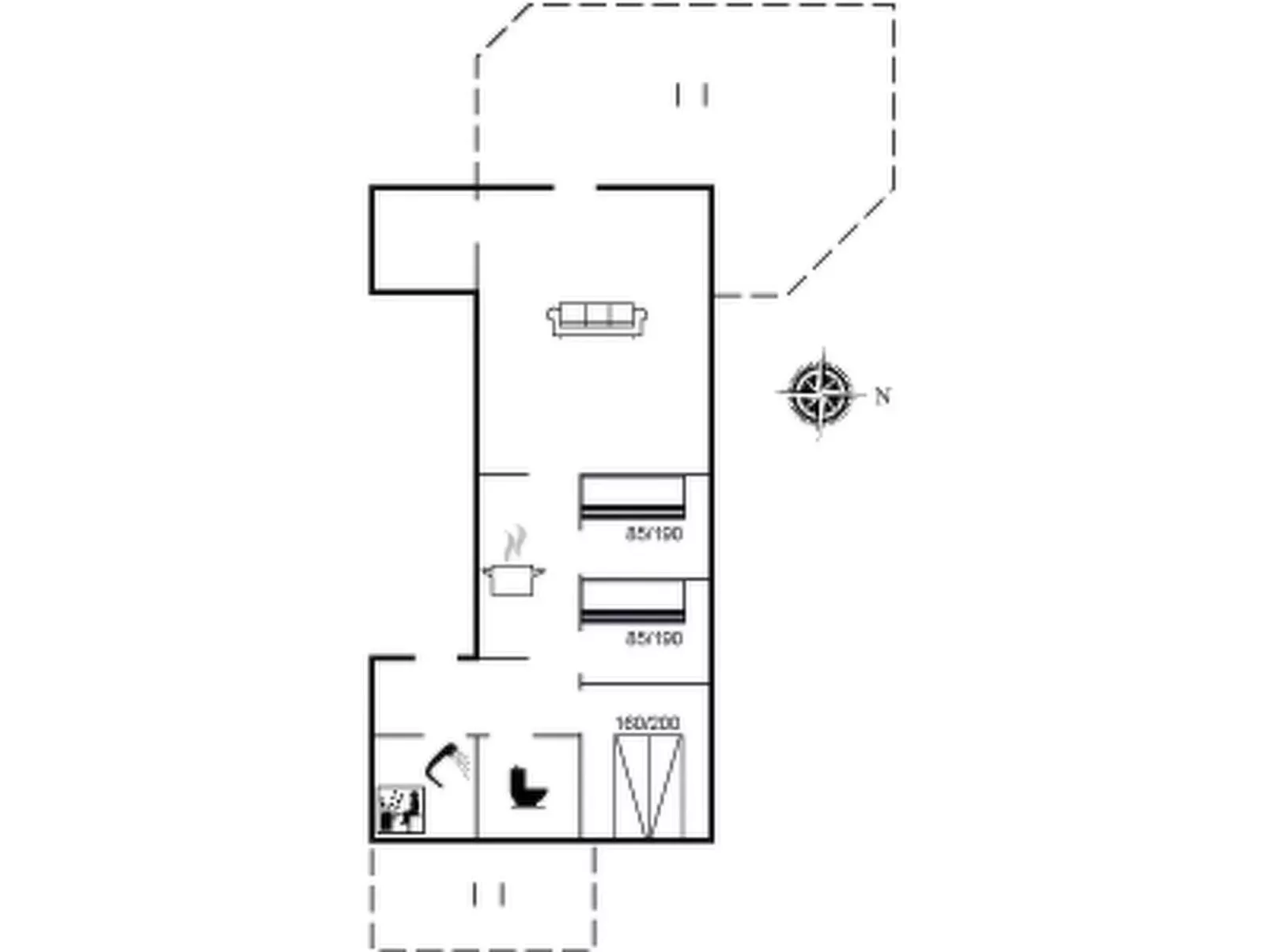"Ludewiga" - 350m from the sea-Inside