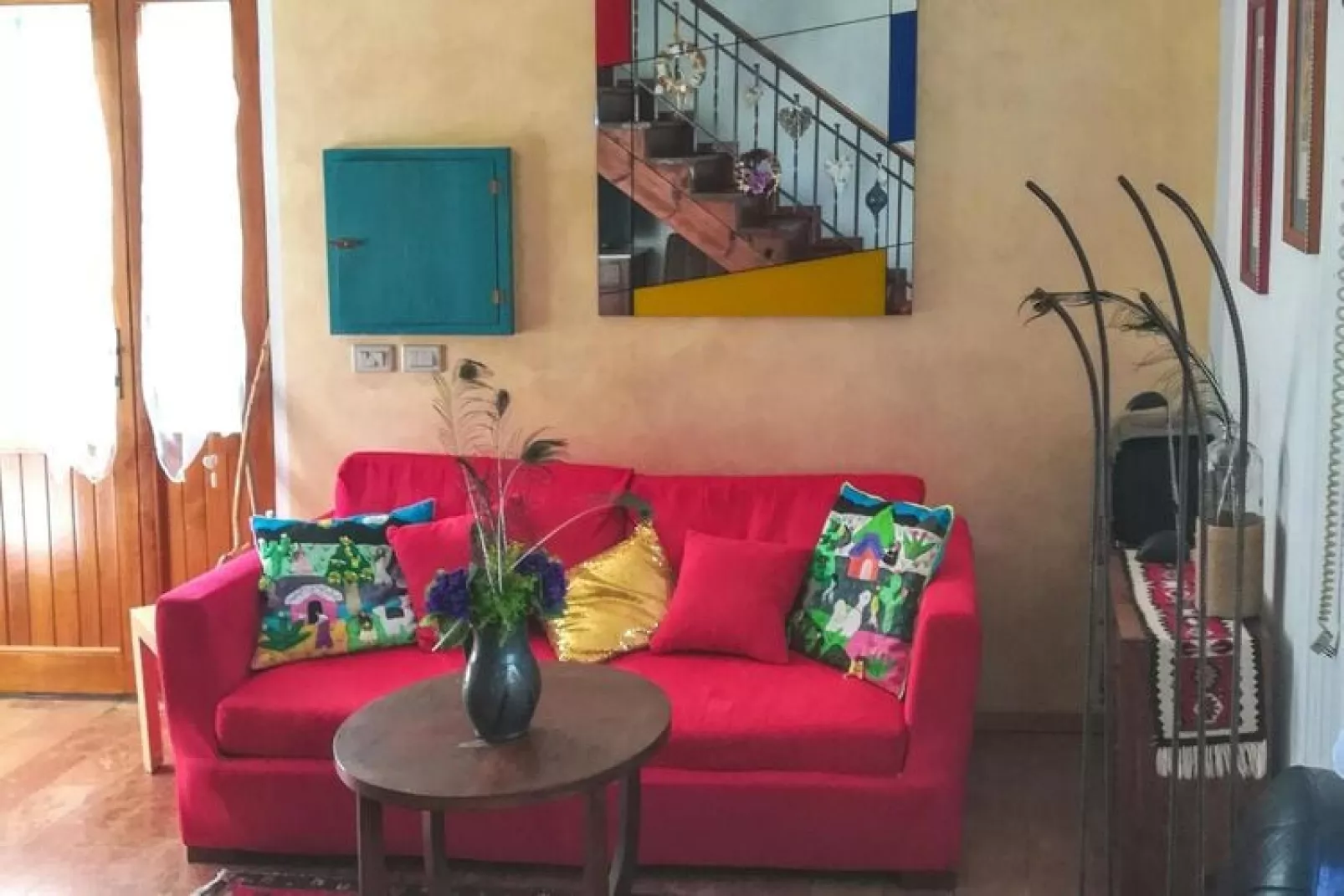 Holiday home dei Pavoni Montemaggiore con Piscina privata-Living room