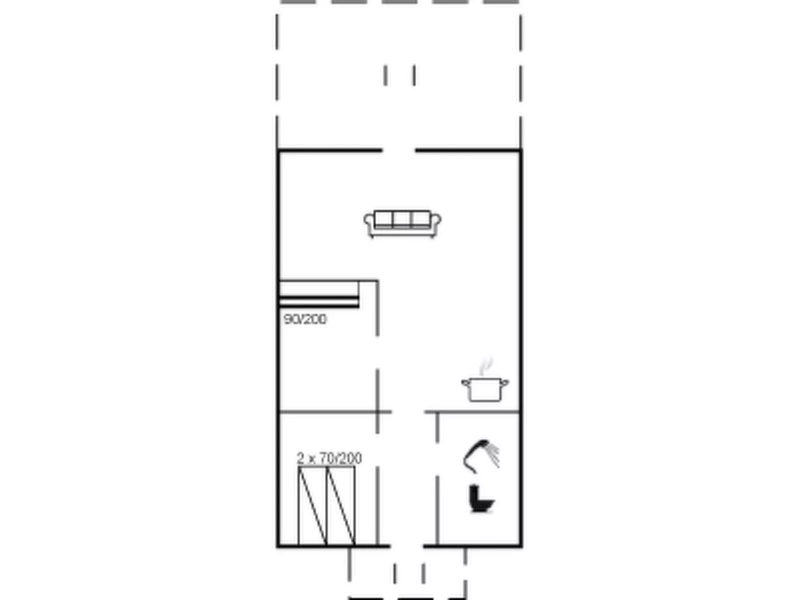 "Asmo" - 350m from the sea-Drinnen