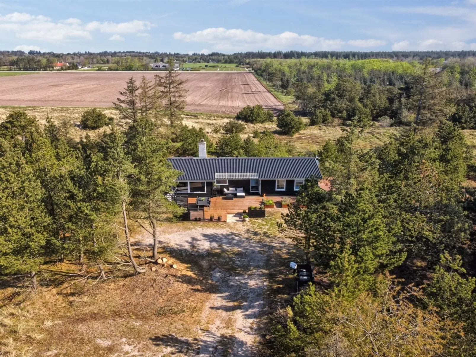 "Noralee" - 3.5km from the sea-Dehors