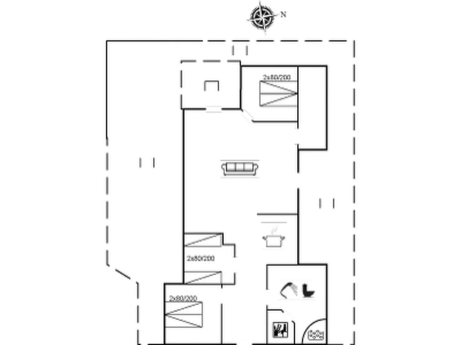 "Tinka" - 1.2km to the inlet-Inside