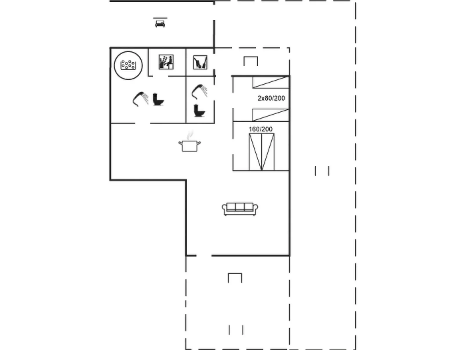 "Walderik" - 423m from the sea-Inside