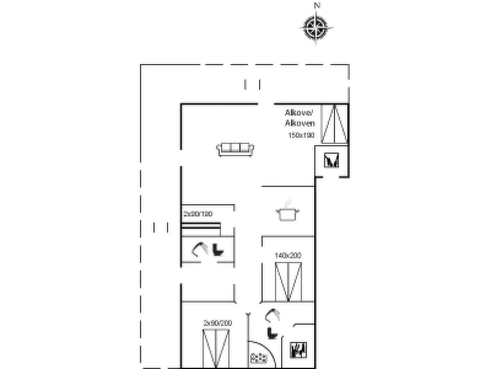 "Anelisa" - 1.2km from the sea-Inside