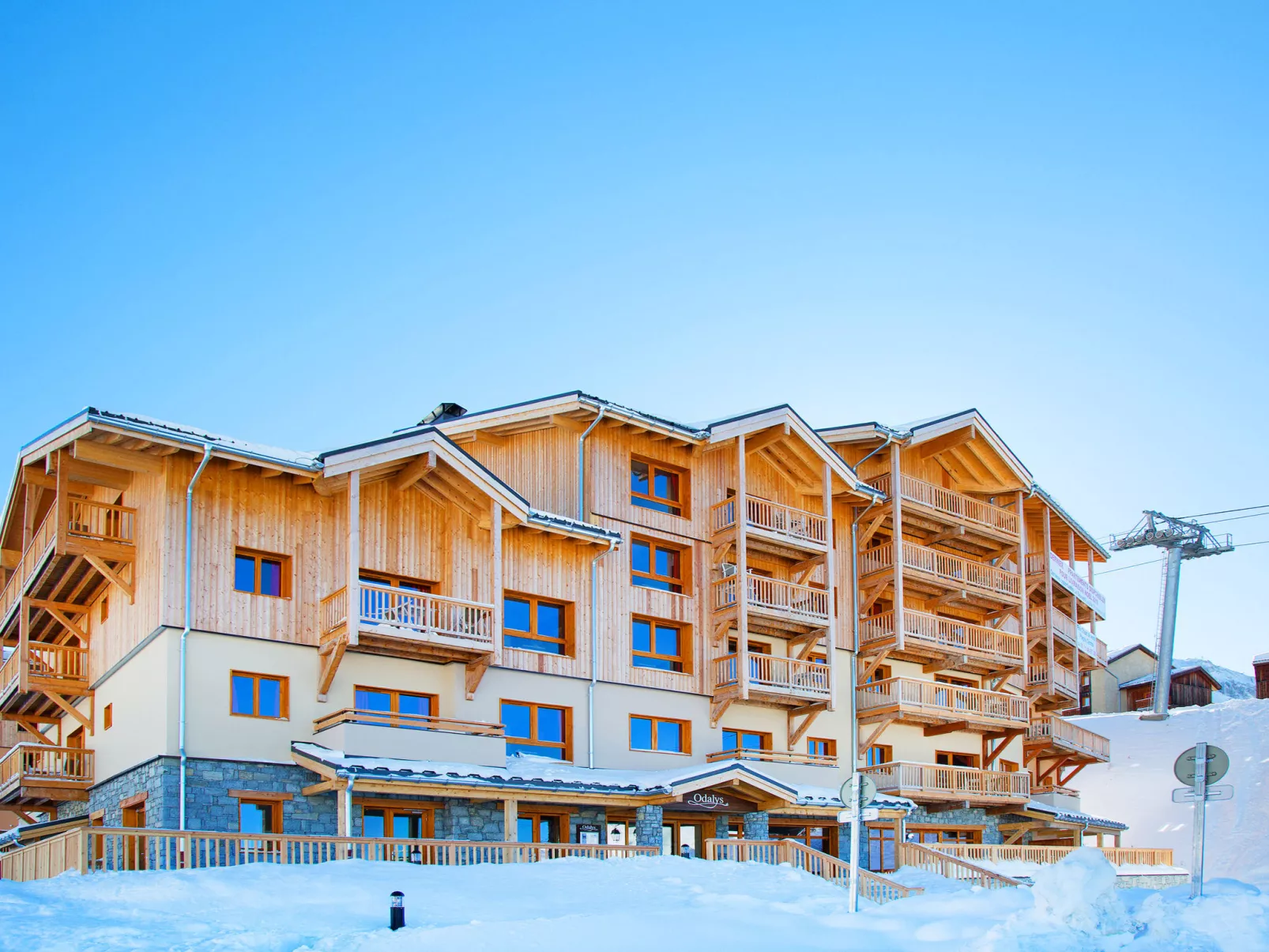 Odalys - Front de Neige-Outside