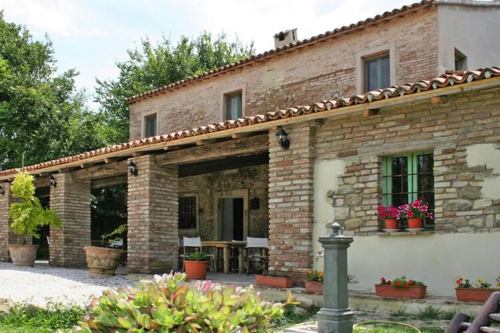 Holiday resort Casa Mare Vallugola die Gabicce, Vallugola-App. 2, Tipo 4-Exterior summer