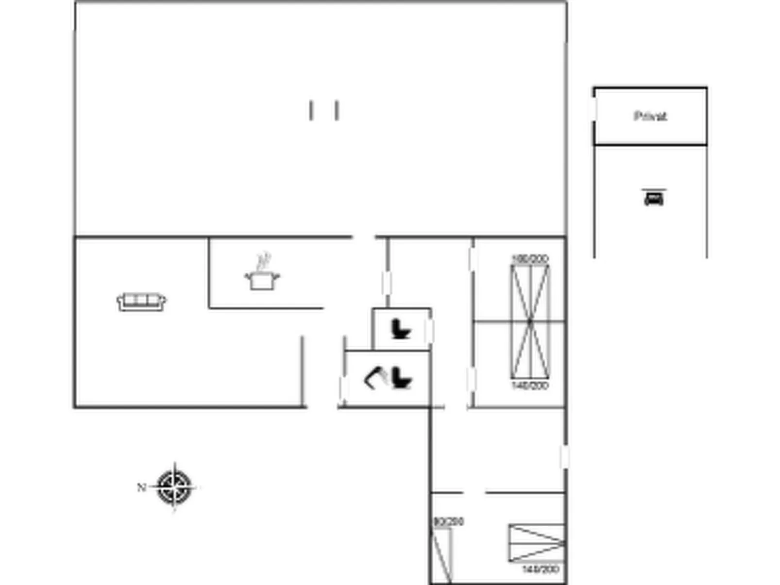"Ilkka" - 220m from the sea-Inside
