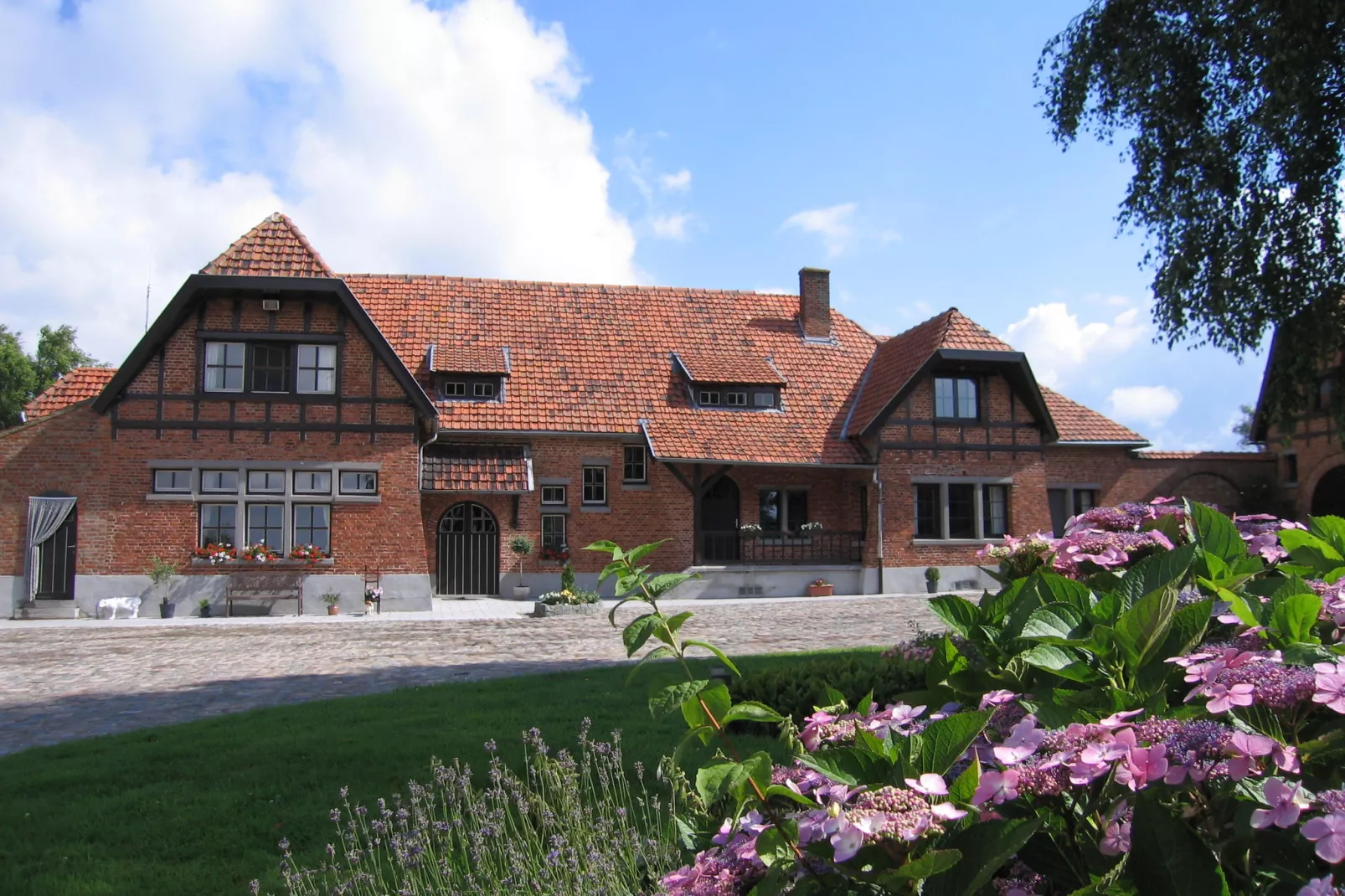 Rozenberghoeve-Außenbereich Sommer