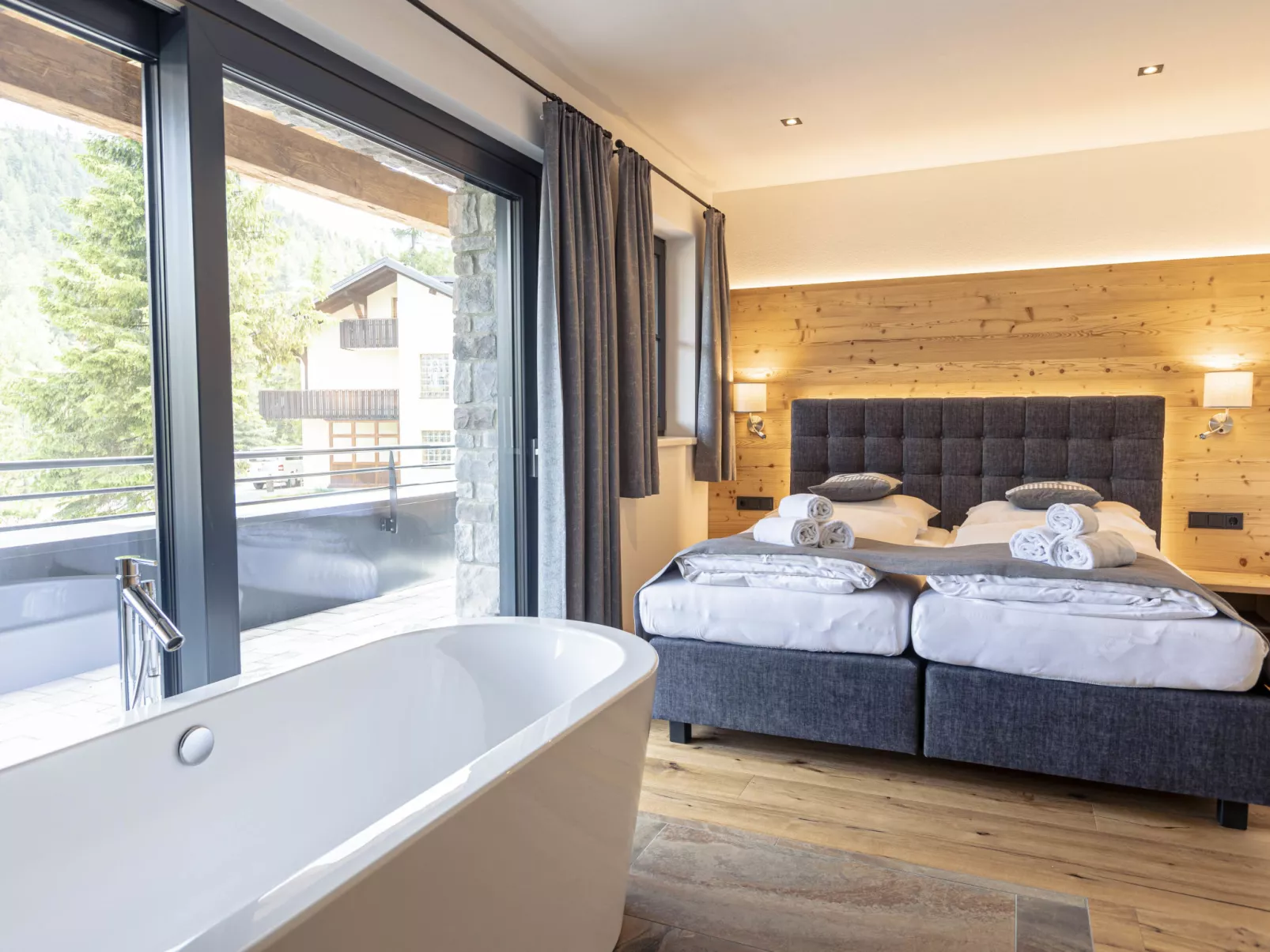 Superior für 10 Personen mit Sauna-Drinnen