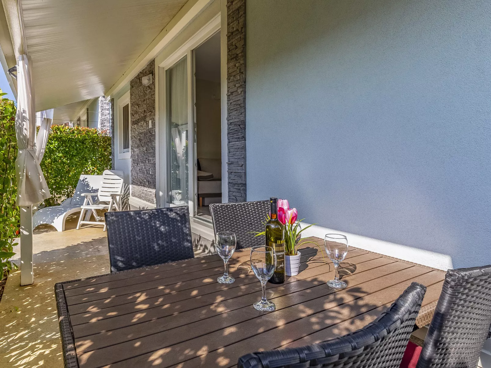 Mobile home Luxury Premium-Draußen