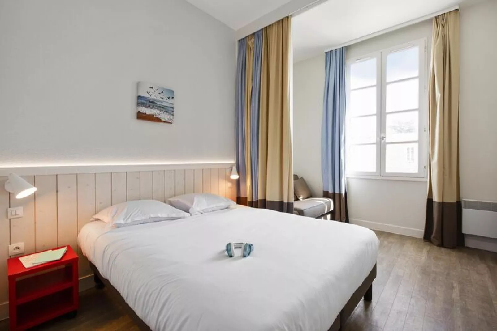 Residence Le Palais des Gouverneurs St Martin-de-Ré - 14 Standard Studio 4 p - 1 mezzanine-Bedroom