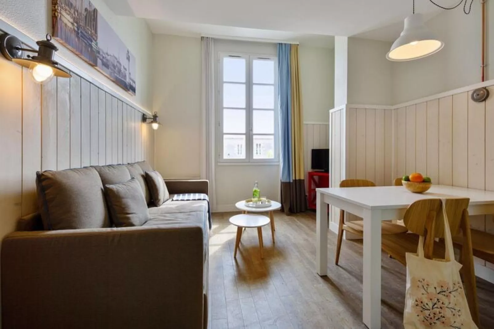 Residence Le Palais des Gouverneurs St Martin-de-Ré - 14 Standard Studio 4 p - 1 mezzanine-Living room