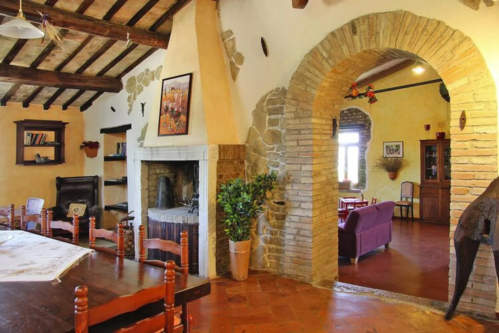 Villa Ca' Piero, Urbino-max. 8 pax-Living room