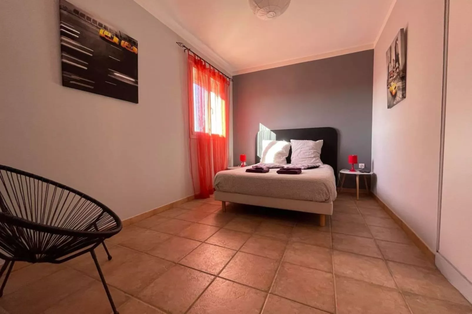 Comfortable villa with private pool-Bedroom