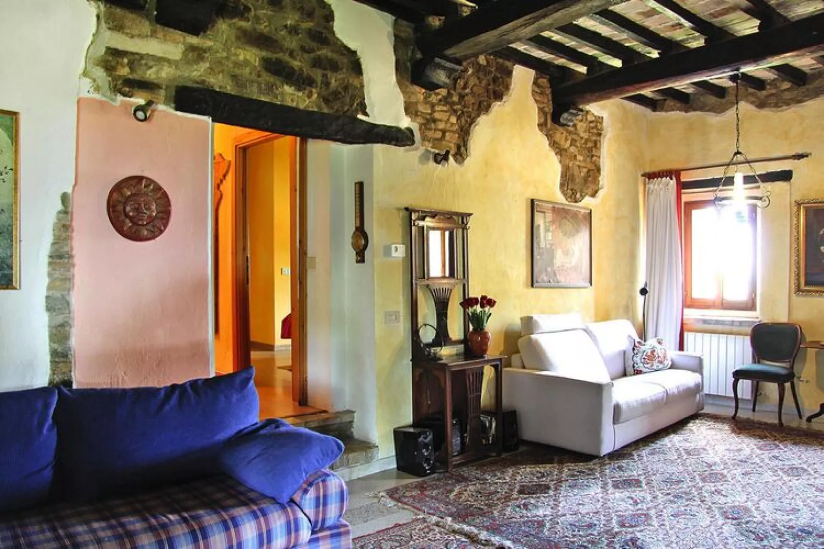 Villa Ca' Piero, Urbino-max. 8 pax-Living room