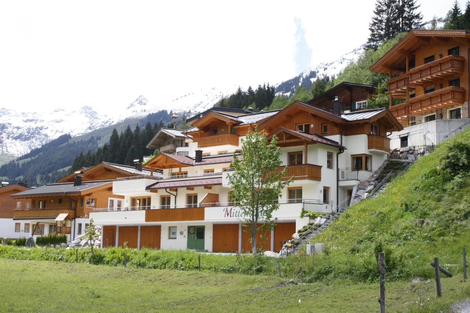Chalet Apartment Tristkogel - Mittenwald-Exterior summer