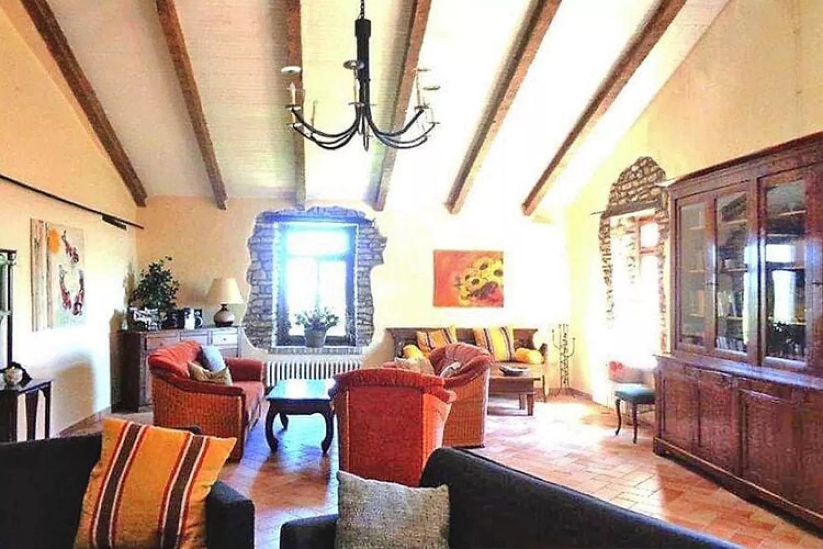 Villa Ca' Piero, Urbino-max. 8 pax-Living room