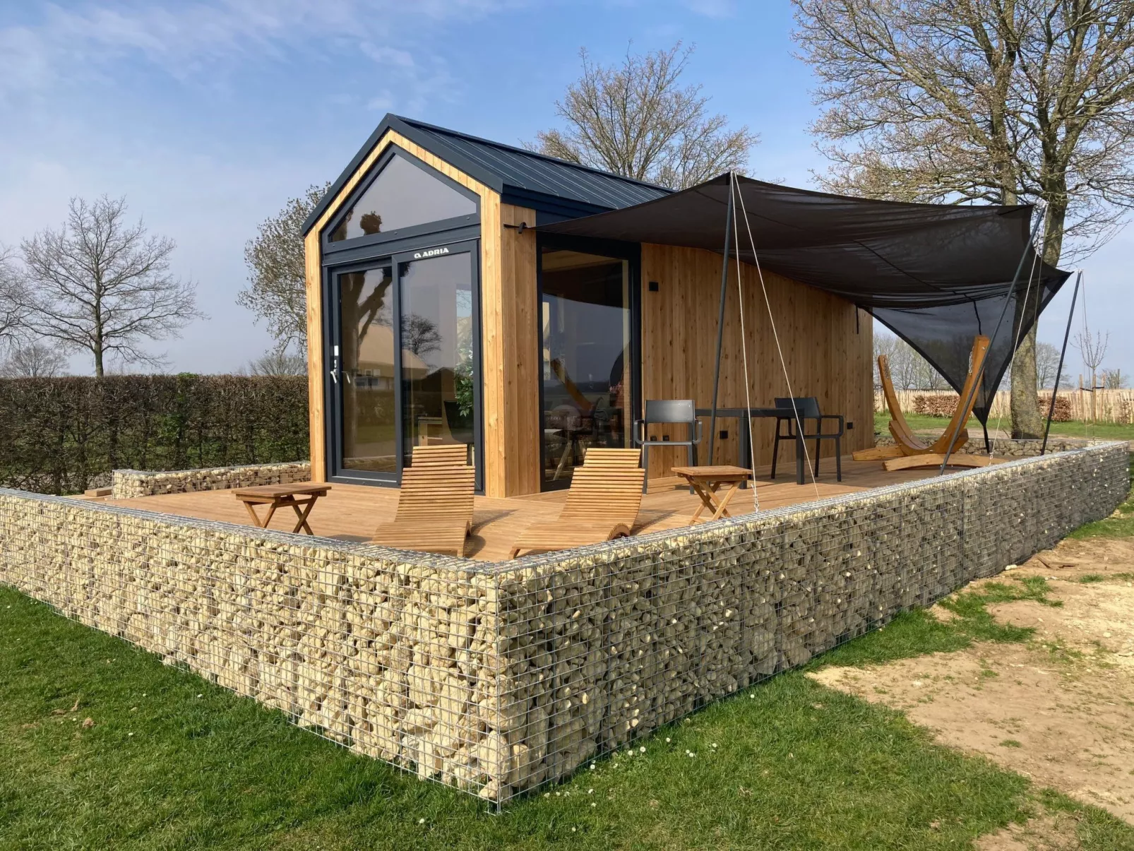 Tiny House-Draußen