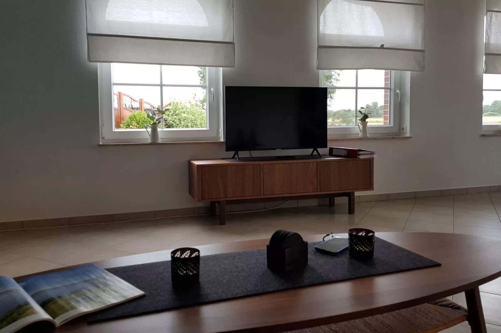 Großes Ferienhaus in ruhiger Lage mit Feldblick-Living room