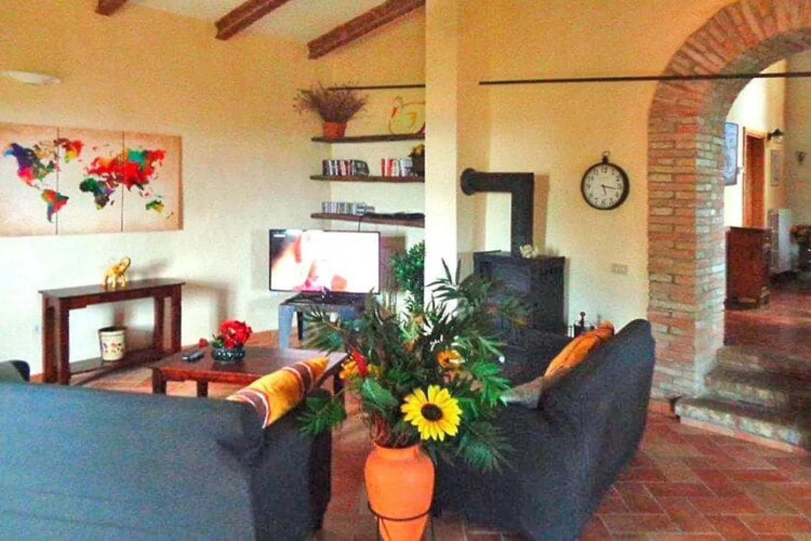 Villa Ca' Piero, Urbino-max. 12 pax-Living room