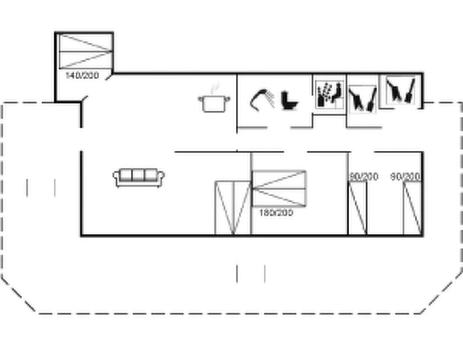 "Edvardine" - 400m from the sea-Inside