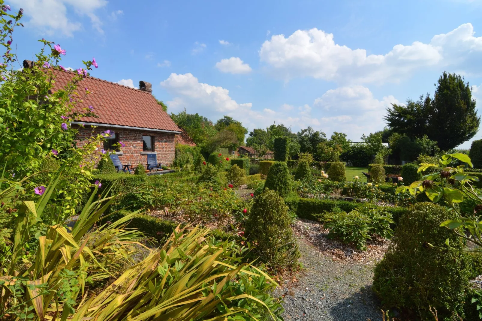 Het Leemhof-Jardin d'été