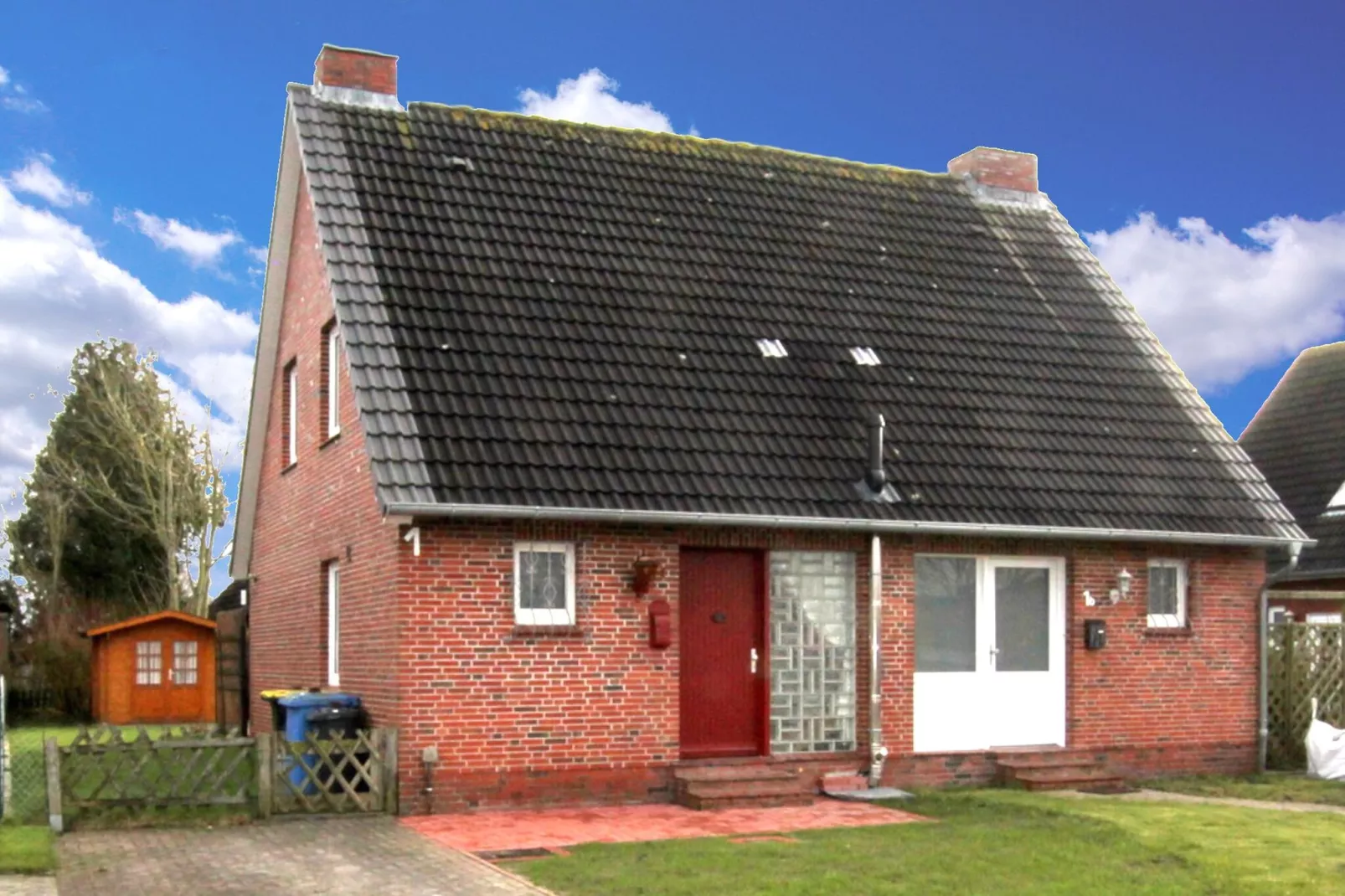 Doppelhaushälfte Friesenglück-Exterior summer
