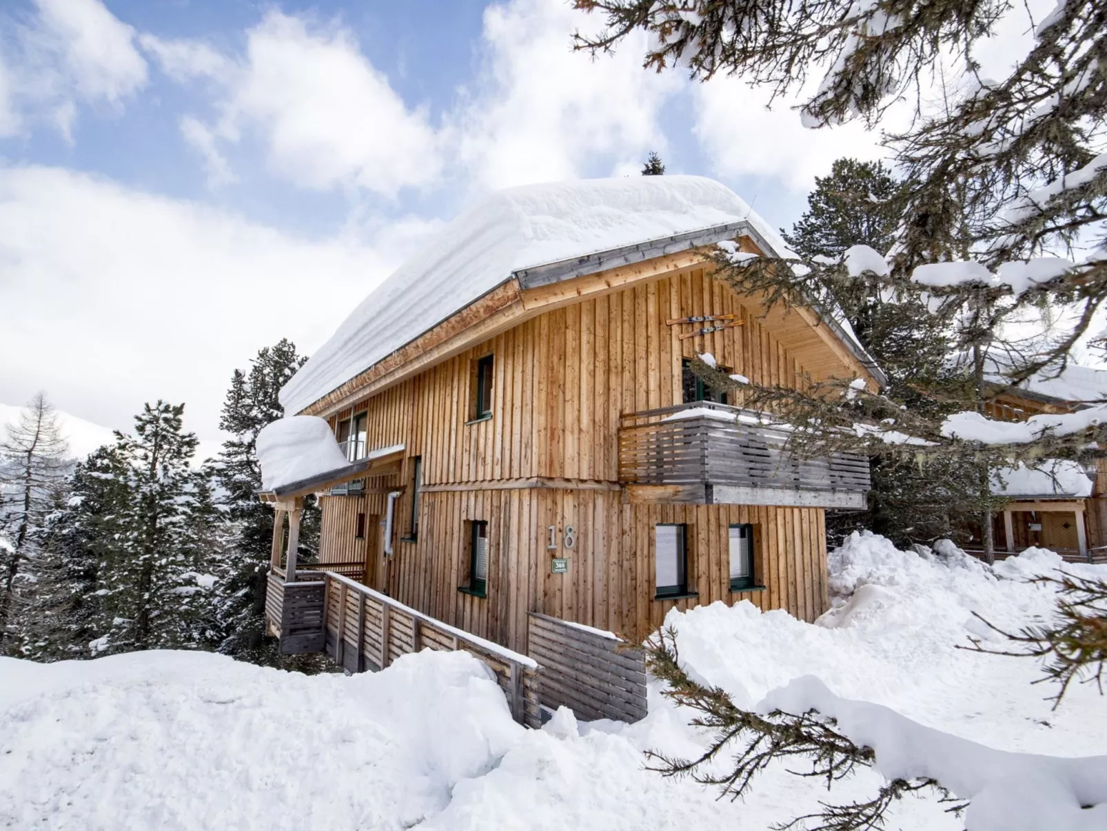 #18 mit Sauna und Sprudelbad innen-Draußen